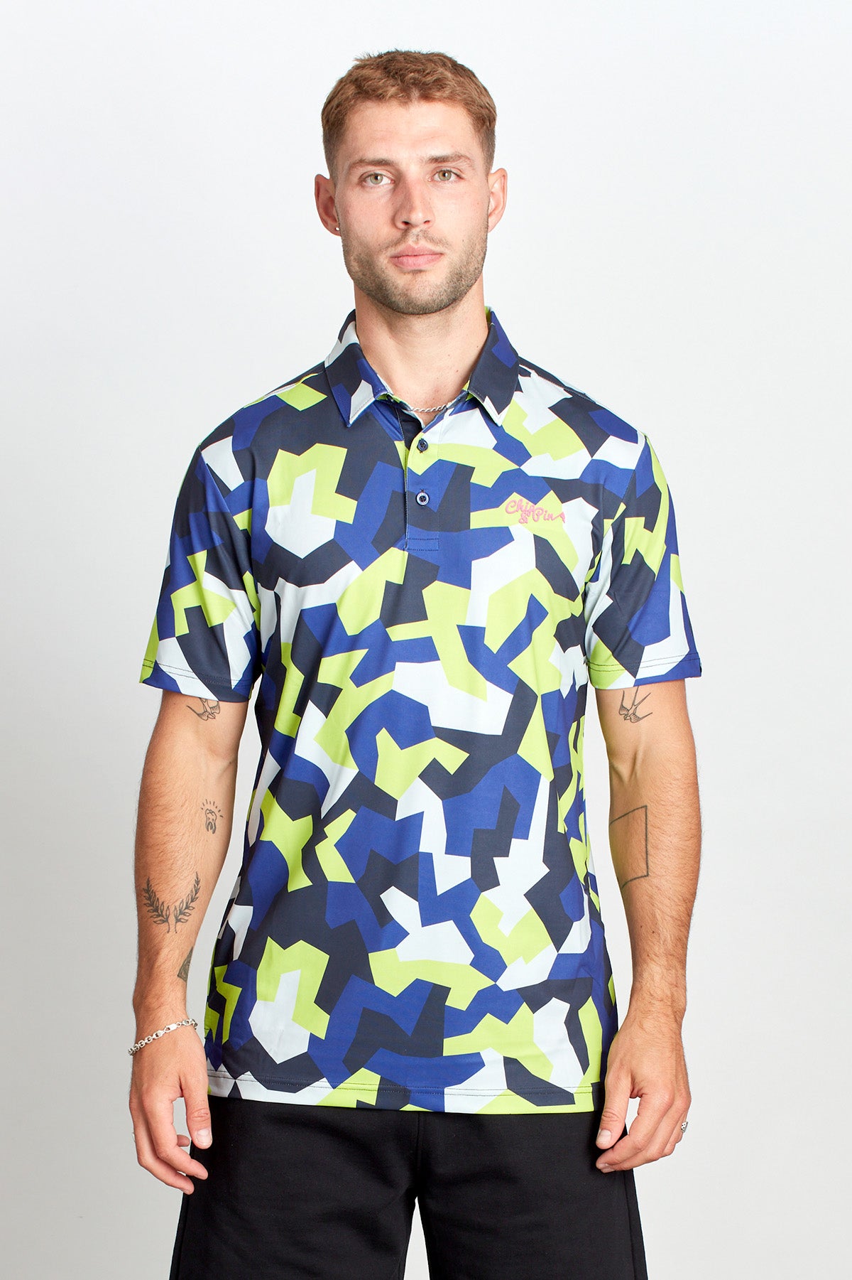 Chip & Pin Bunker Boy Polo - Dark Blue