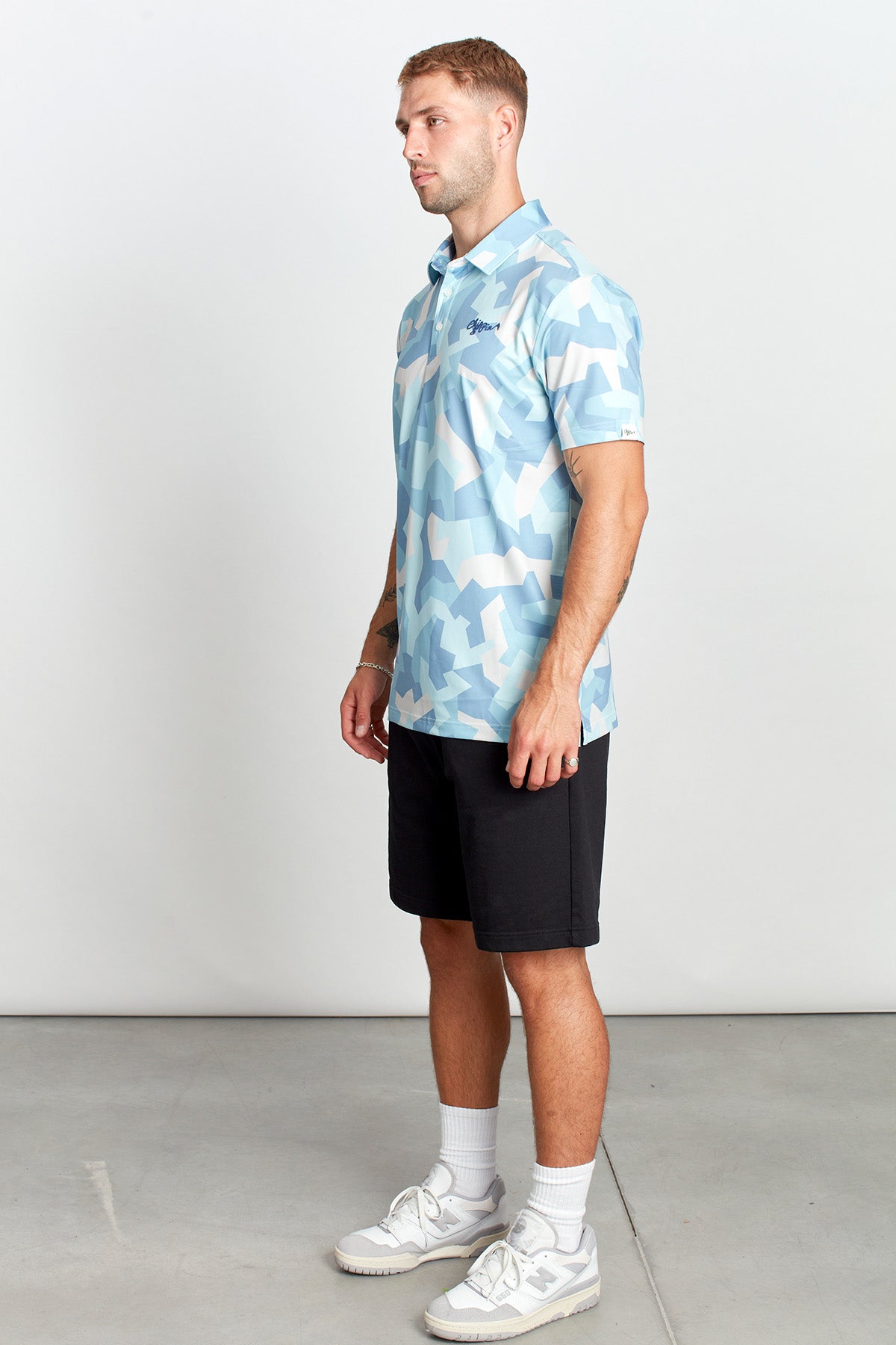 Chip & Pin Bunker Boy Polo - Light Blue